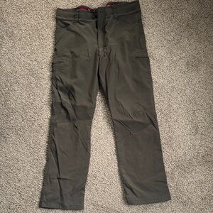 Wrangler Men's Dark Green Pants 34x30